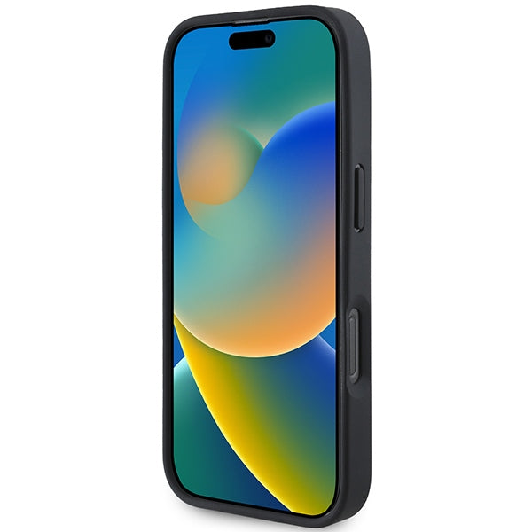 BMW BMHMP16X23SROK iPhone 16 Pro Max black hardcase M Silicone Printed Ring MagSafe