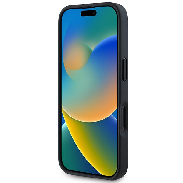 BMW BMHMP16S23PUDTK iPhone 16  black hardcase M Carbon Tricolor Line MagSafe