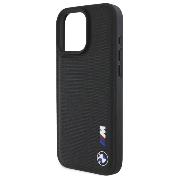 BMW BMHCP16X23PUSRK iPhone 16 Pro Max black hardcase Smooth Rubber Logo