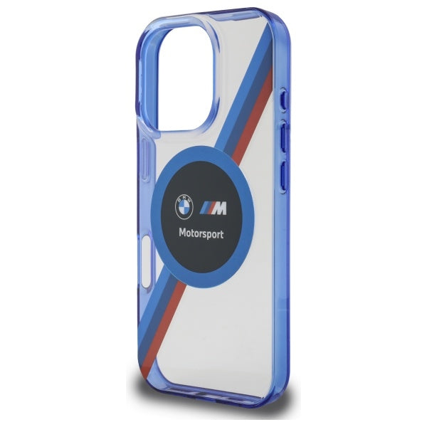 BMW BMHMP16L23HTPUT iPhone 16 Pro transparent hardcase Motosport IML Circle MagSafe