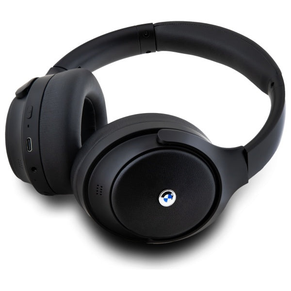 BMW Headphones Bluetooth ANC BMBHKL601SSLVK black Metal Logos