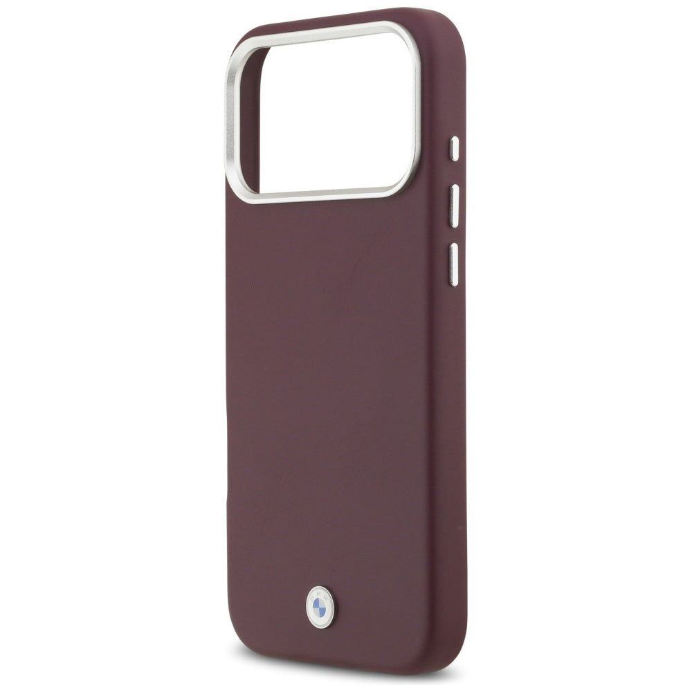 BMW BMHMP17X23PUFWR Sign Full Wrapped Metal MagSafe Case for iPhone 17 Pro Max Red