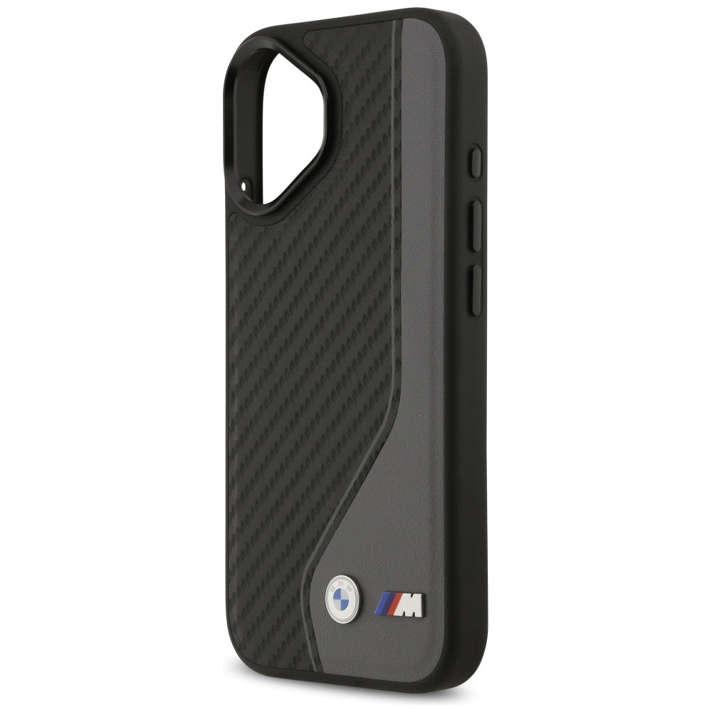 BMW BMHMP17S25PCCSCAK M Carbon Line & Logo MagSafe Case for iPhone 17 anthracite