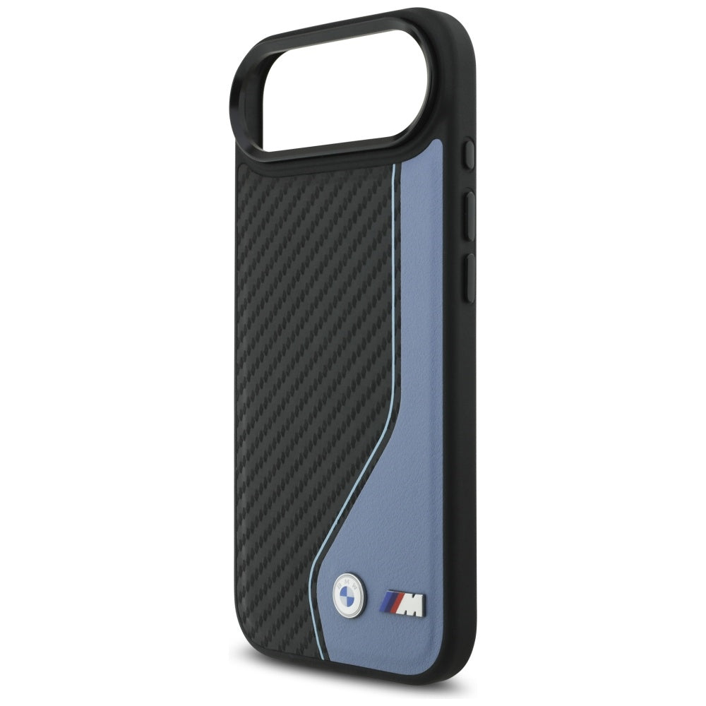 BMW BMHMP17M25PCCSCBK M Carbon Line & Logo MagSafe Case for iPhone 17 Air Blue