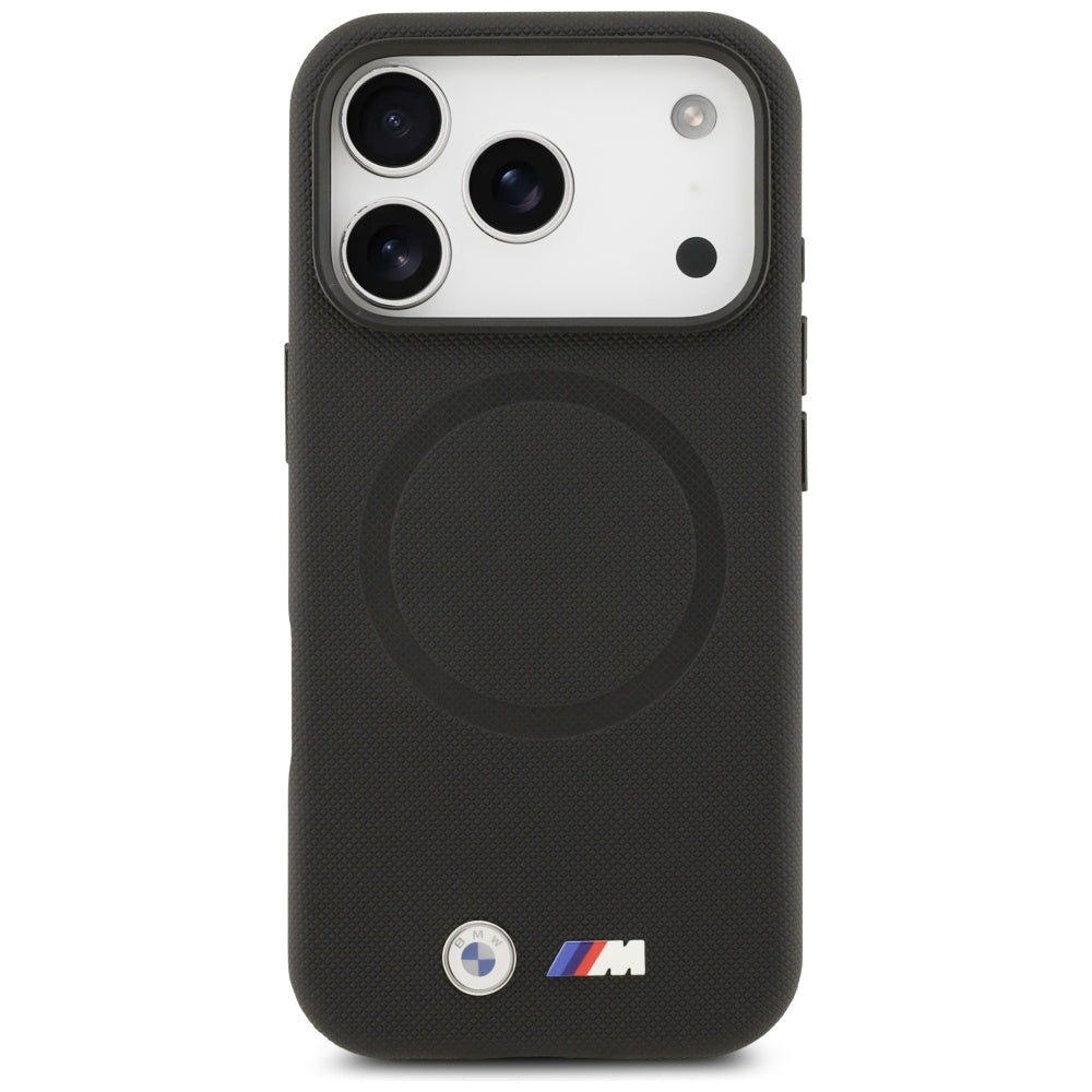 BMW BMHMP17L25PFWSMK M FW Metal Logo MagSafe Case for iPhone 17 Pro Black