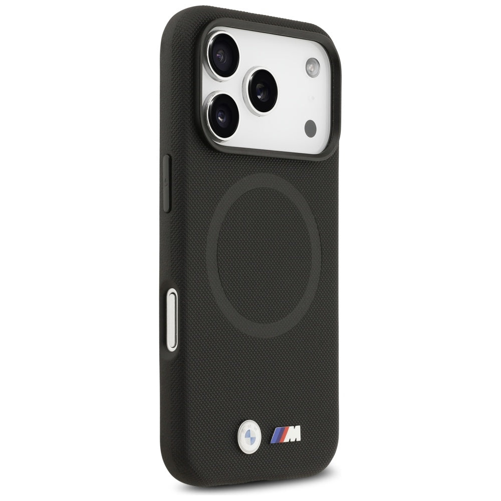 BMW BMHMP17L25PFWSMK M FW Metal Logo MagSafe Case for iPhone 17 Pro Black