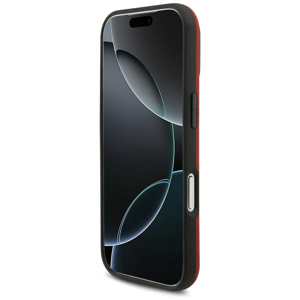 BMW BMHMP17L25PFWSMR M FW Metal Logo MagSafe Case for iPhone 17 Pro Red