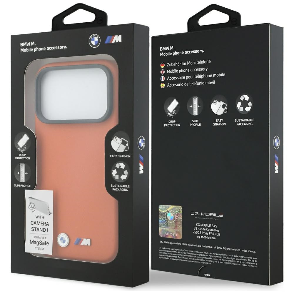 BMW BMHMP17L25PFWKCKO M Metal Logo MagSafe for iPhone 17 Pro orange