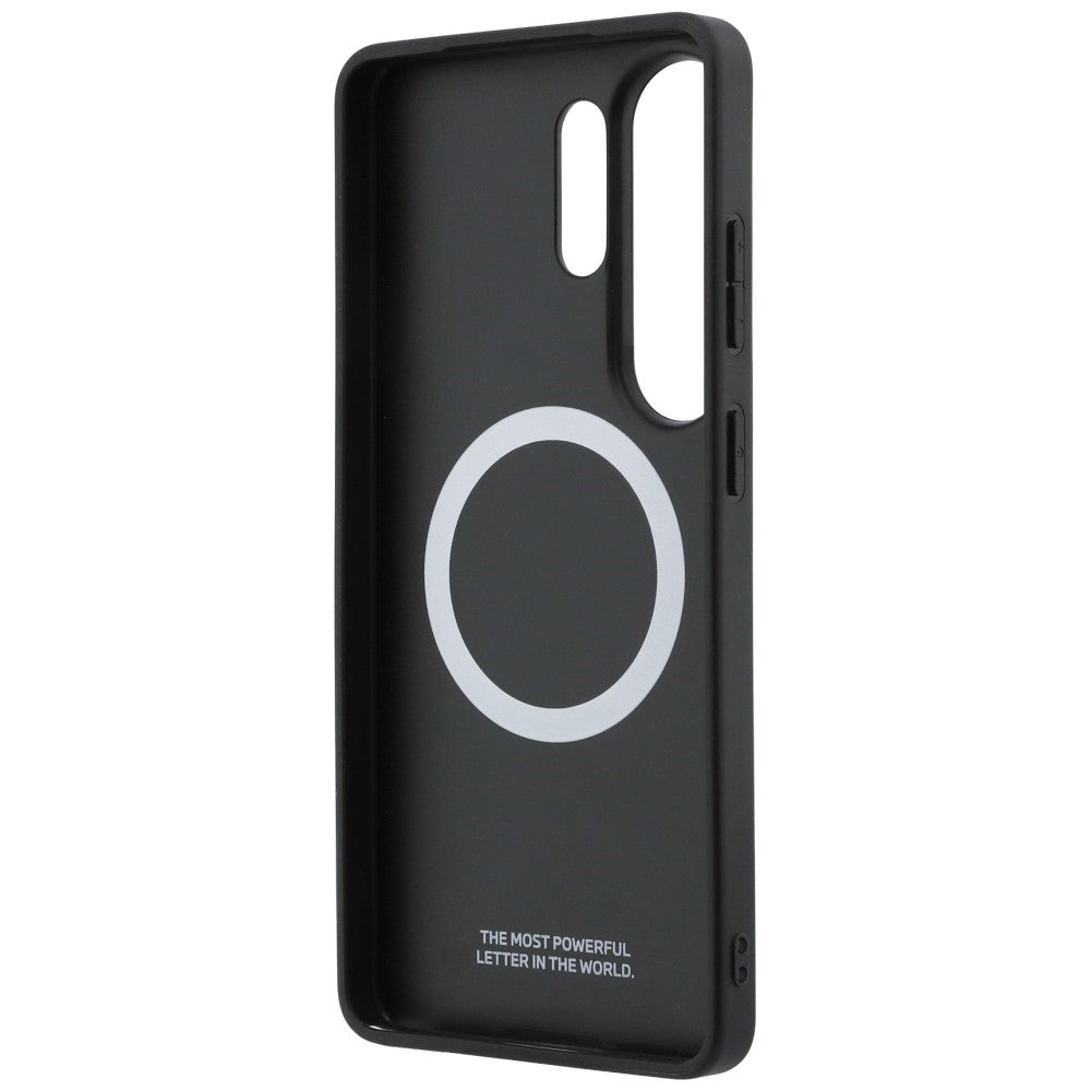 BMW BMHMS26L25PCPSKR Perforated Stripe Logo MagSafe case for Samsung Galaxy S26 Ultra