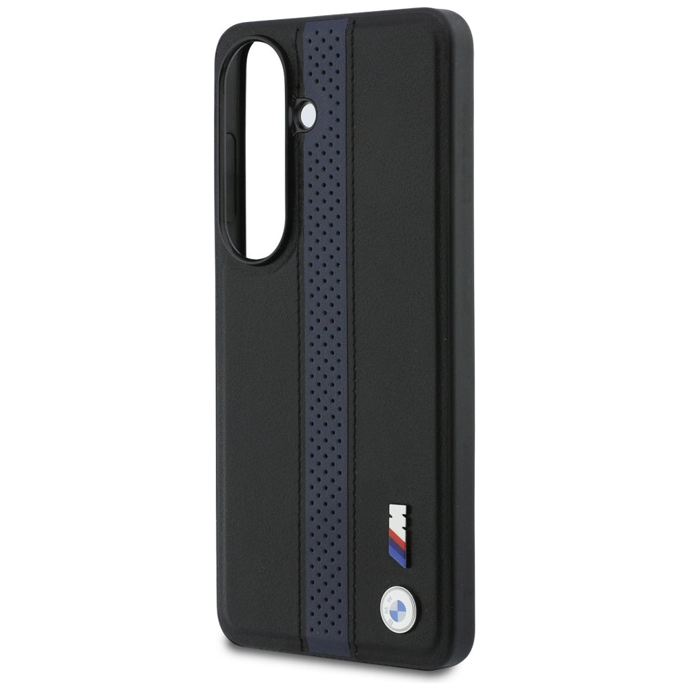 BMW BMHMS26S25PCPSKB Perforated Stripe Logo MagSafe for Samsung Galaxy S26 blue