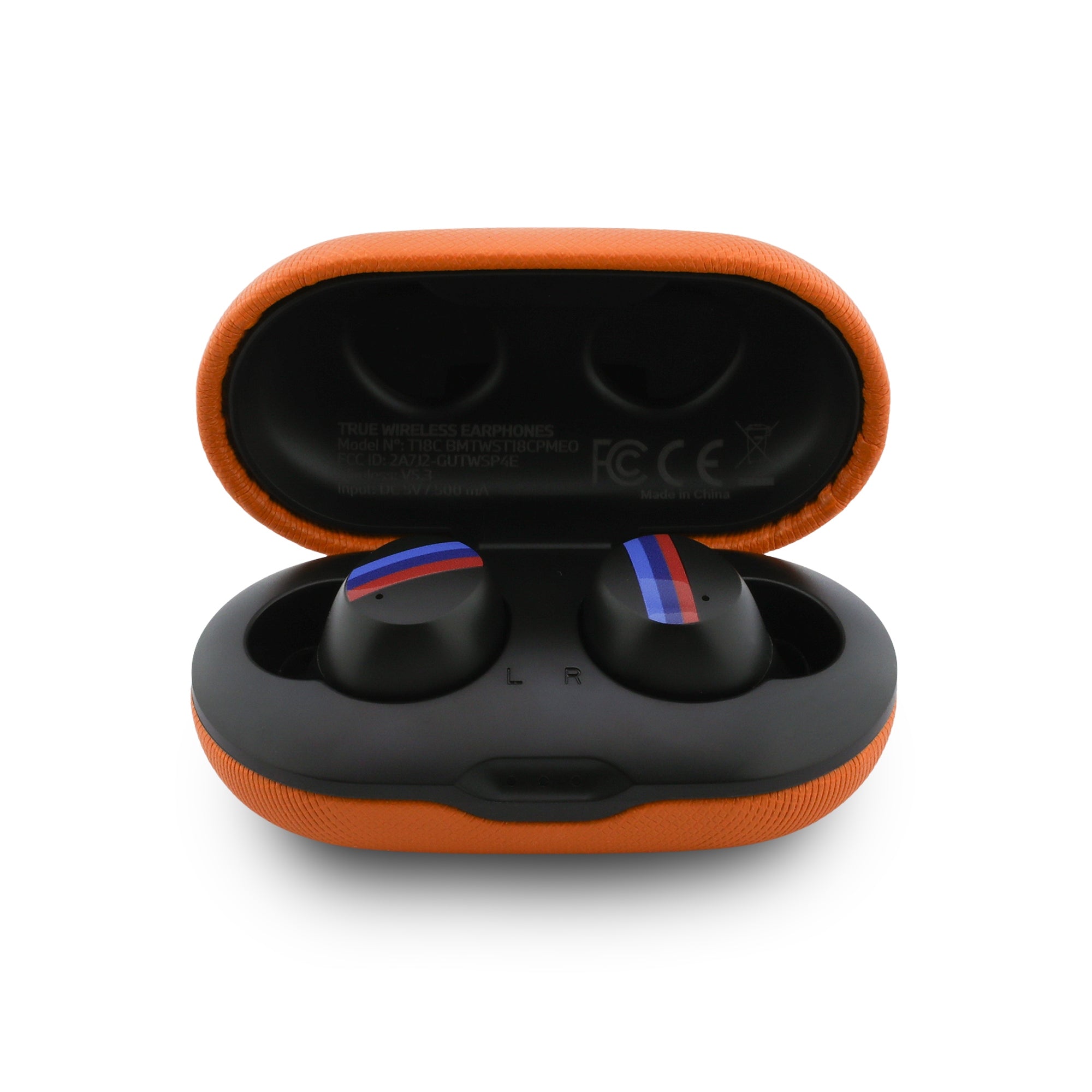BMW Headphones Bluetooth TWS BMW M Metal Logo ENC orange