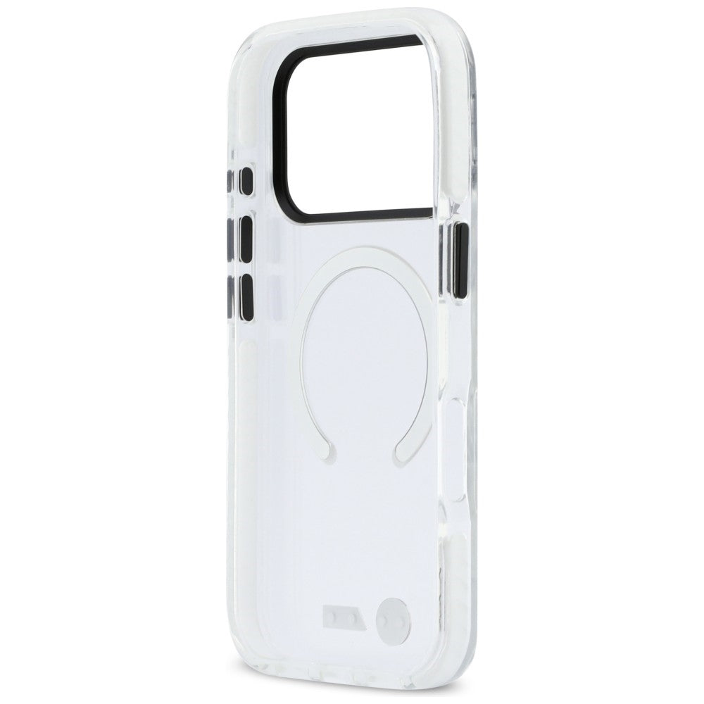 BMW M IML Shockproof Metal Logos MagSafe for iPhone 17 Pro Max transparent