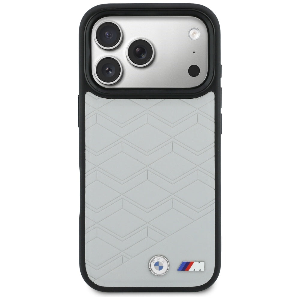 BMW M BMHMP17X25PCSSPG Shap Logo MagSafe Case for  iPhone 17 Pro Max Grey
