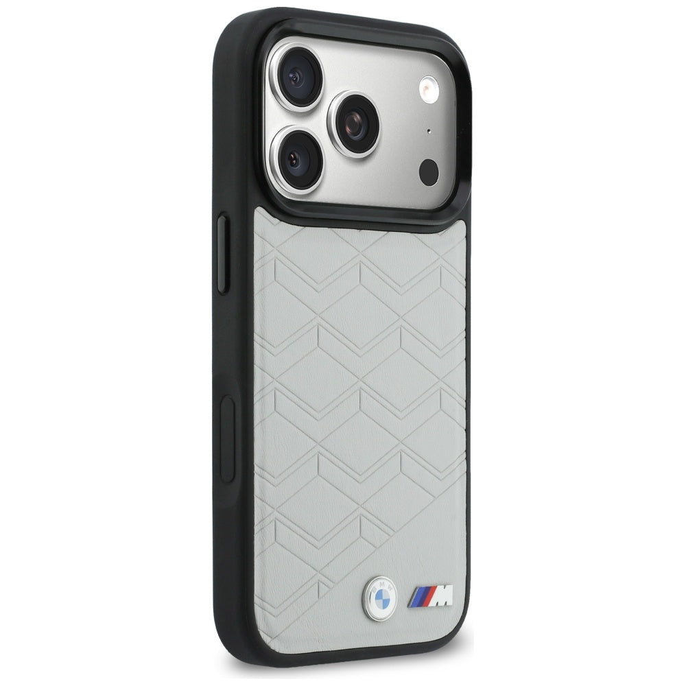 BMW M BMHMP17X25PCSSPG Shap Logo MagSafe Case for  iPhone 17 Pro Max Grey