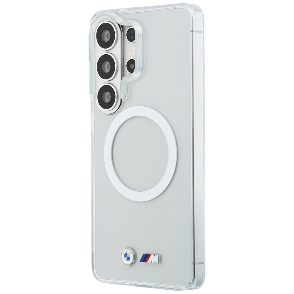BMW BMHMS26L25HSMLKT IML Shockproof Metal Logo MagSafe for Samsung Galaxy S26 Ultra transparent