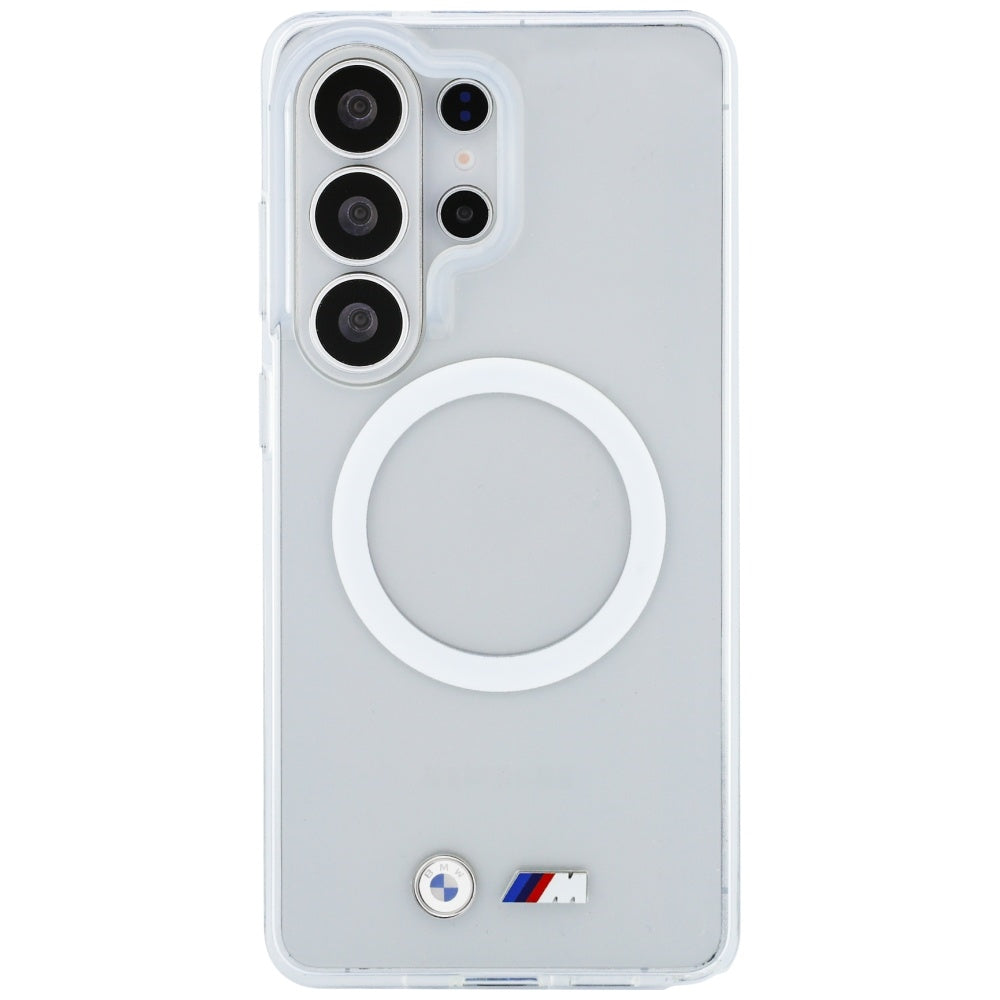 BMW BMHMS26L25HSMLKT IML Shockproof Metal Logo MagSafe for Samsung Galaxy S26 Ultra transparent