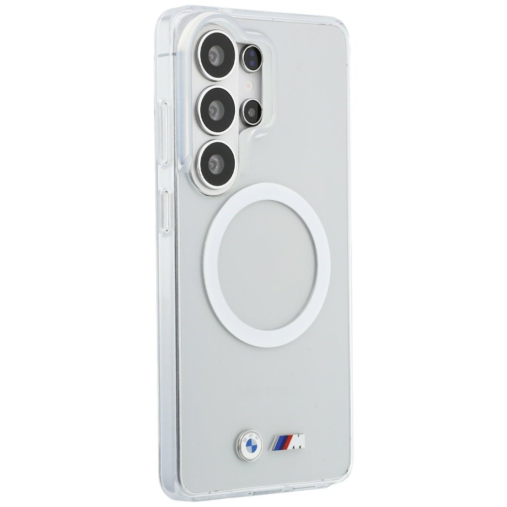 BMW BMHMS26L25HSMLKT IML Shockproof Metal Logo MagSafe for Samsung Galaxy S26 Ultra transparent