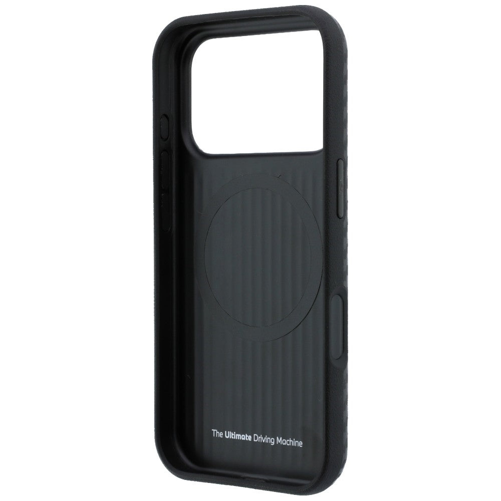 BMW BMHMP18L26SWPCMKB M Carbon Printed Ring MagSafe case for iPhone 18 Pro / 17 Pro Black