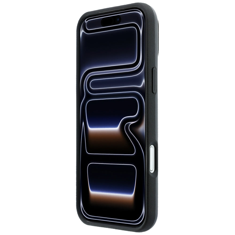 BMW BMHMP18X26SWPPEA M Blue Perfo Metal Logo MagSafe for iPhone 18 Pro Max / 17 Pro Max Gray