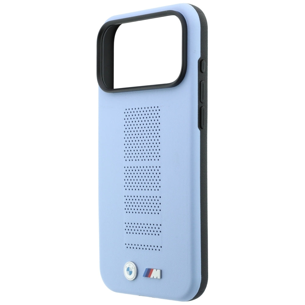 BMW BMHMP18X26SWPPEB M Blue Perfo Metal Logo MagSafe for iPhone 18 Pro max / 17 Pro Max Blue