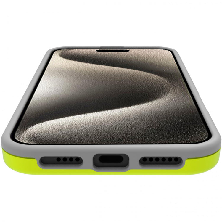 Celly BUMPER iPhone 16 Pro Max White/ LimeGreen