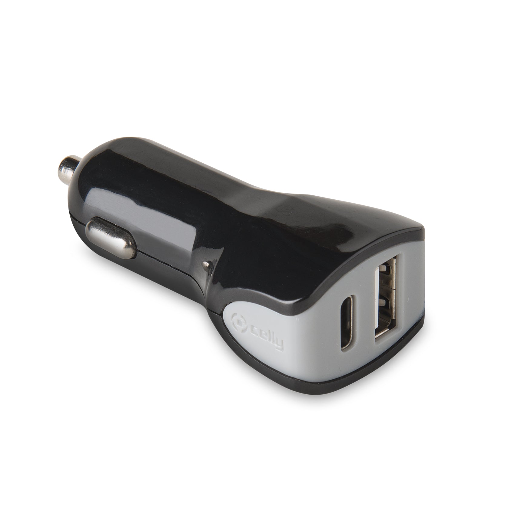 CAR CHARGER 2USB-C 17W BLACK