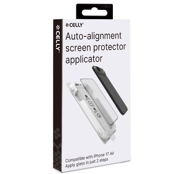 Celly GLASSKIT - Self-aligning Applicator with Protective Glass iPhone 17 Air