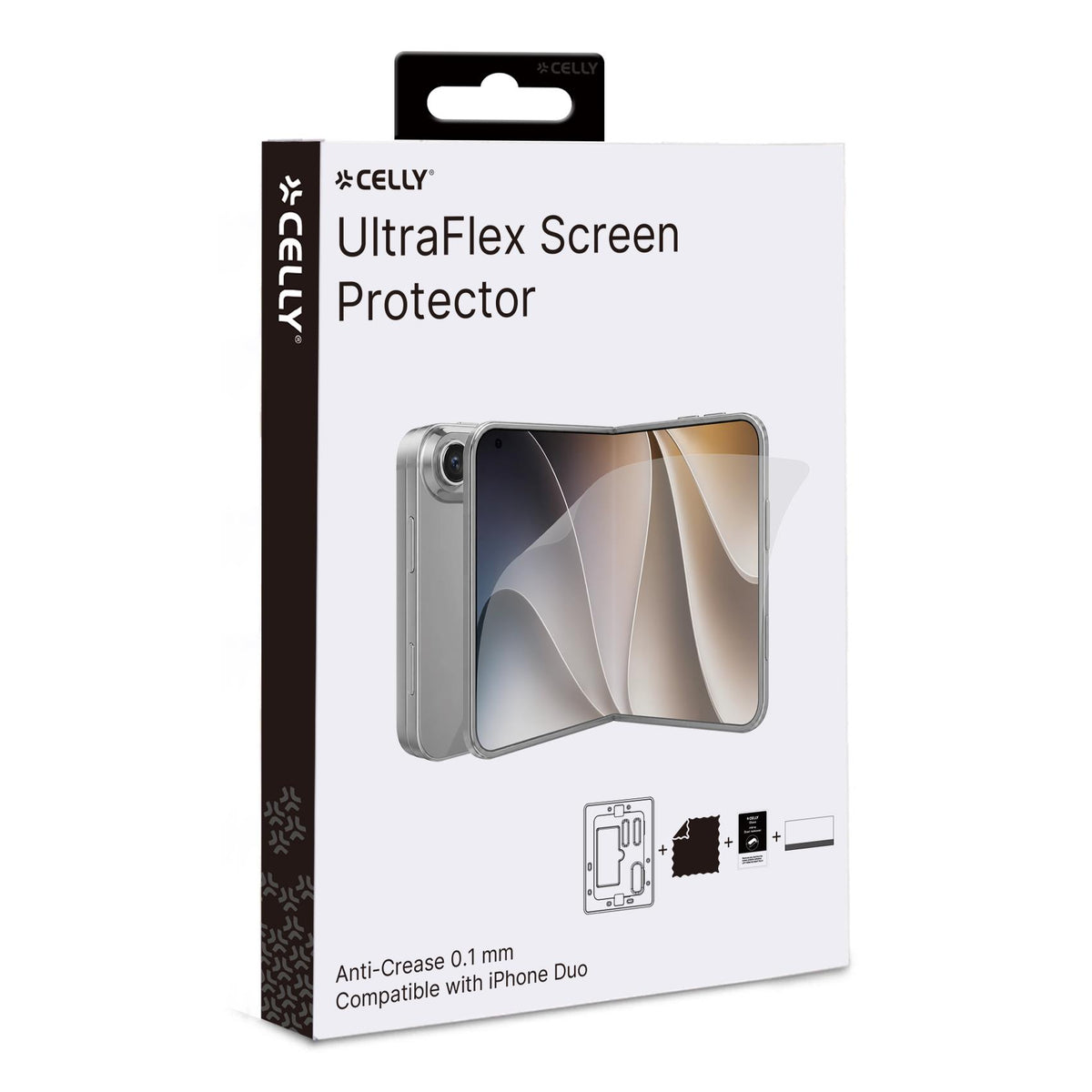 Celly FILMKIT1202 iPhone Duo Inner display screen protector