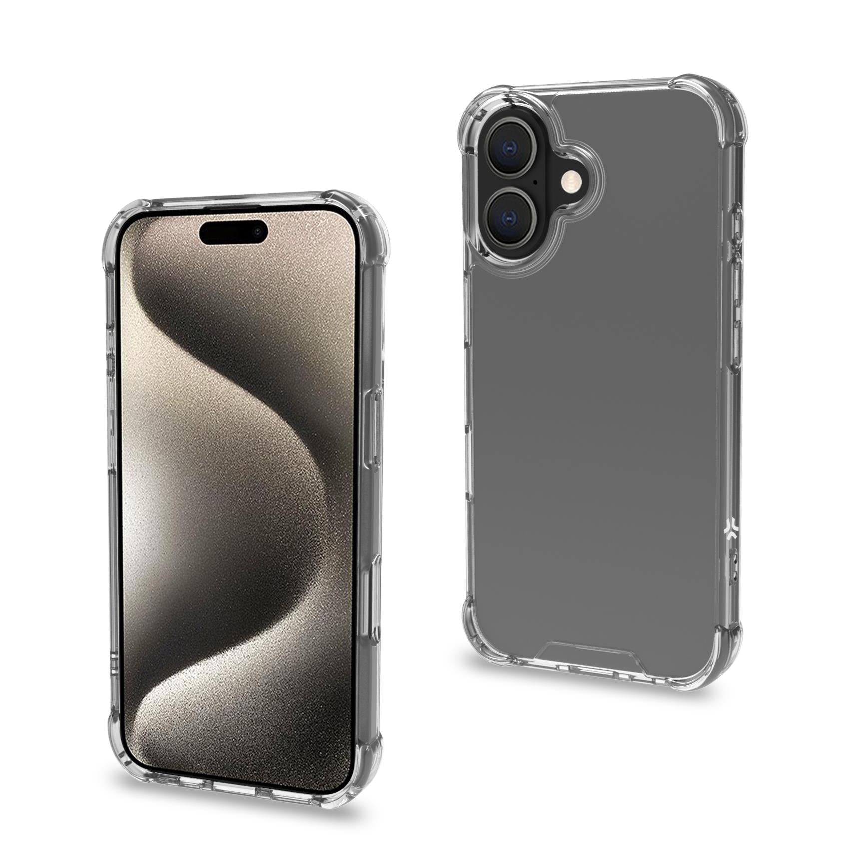 Celly ARMOR1080WH iPhone 16 Plus Case Transparent