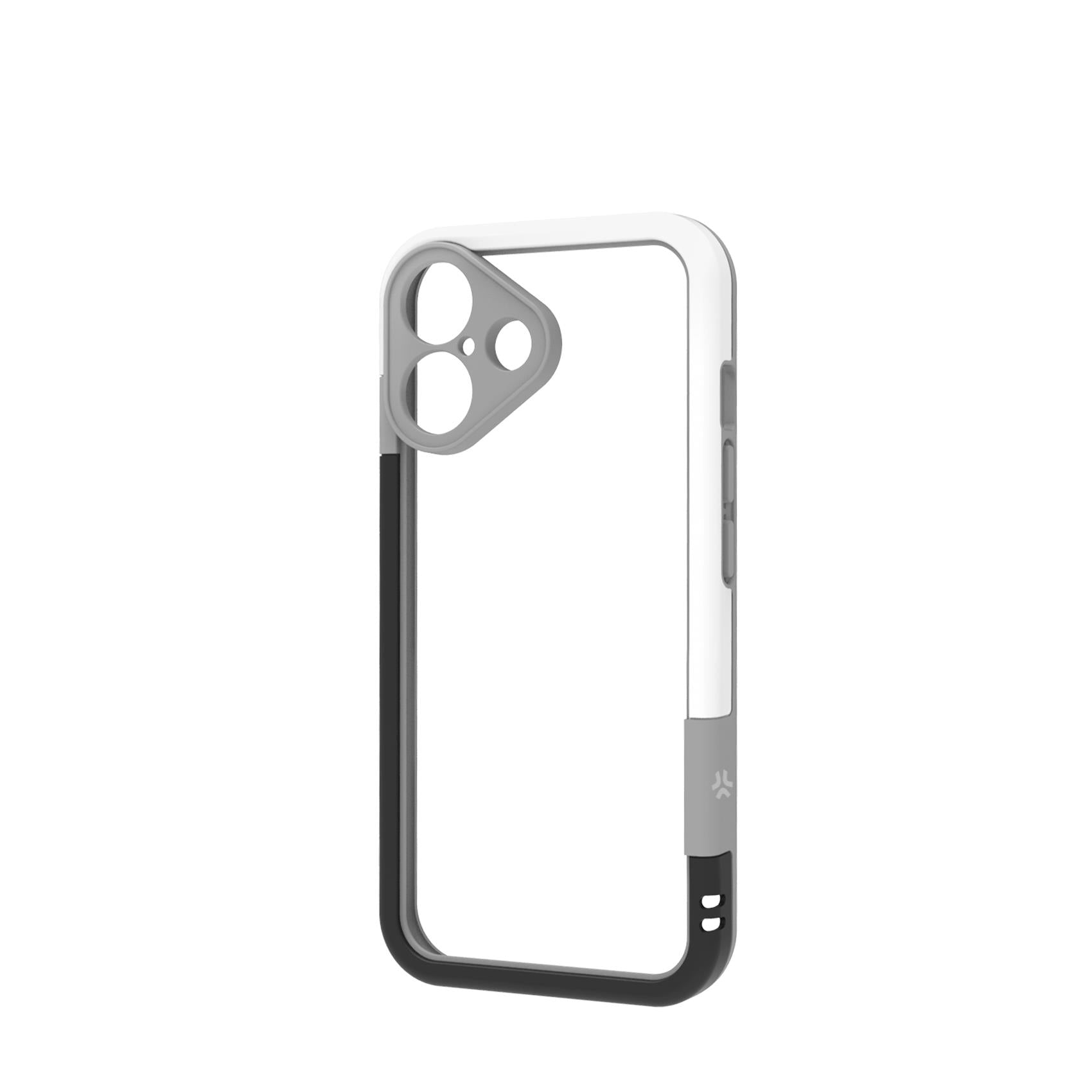 Celly BUMPER iPhone 16 Black/White