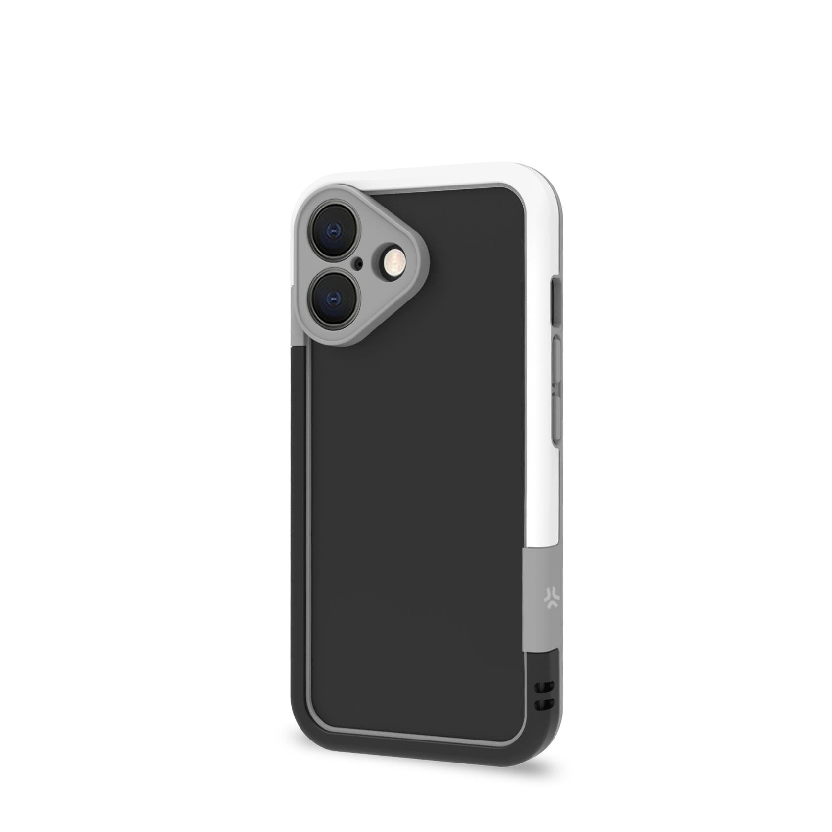 Celly BUMPER iPhone 16 Black/White