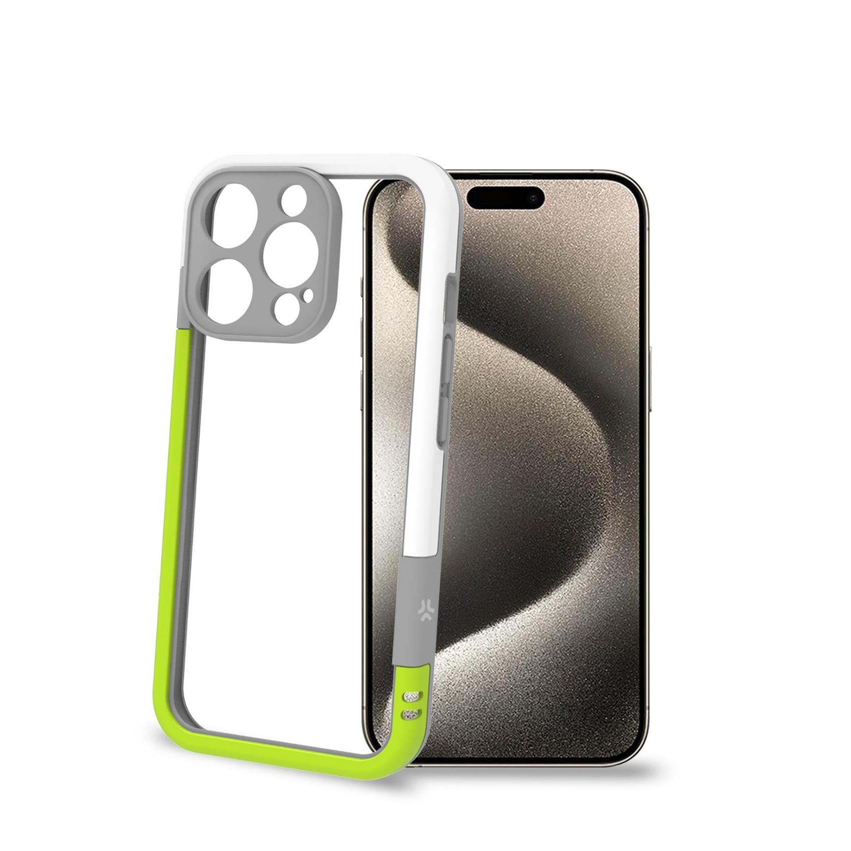 Celly BUMPER iPhone 16 Pro White Case YLF