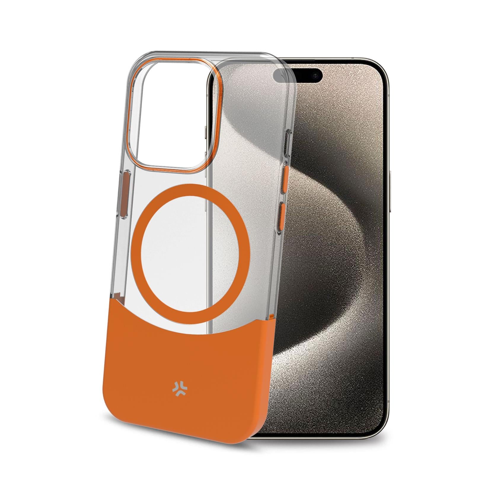 Celly MAGDUAL - Apple iPhone 16 Pro Max case Orange