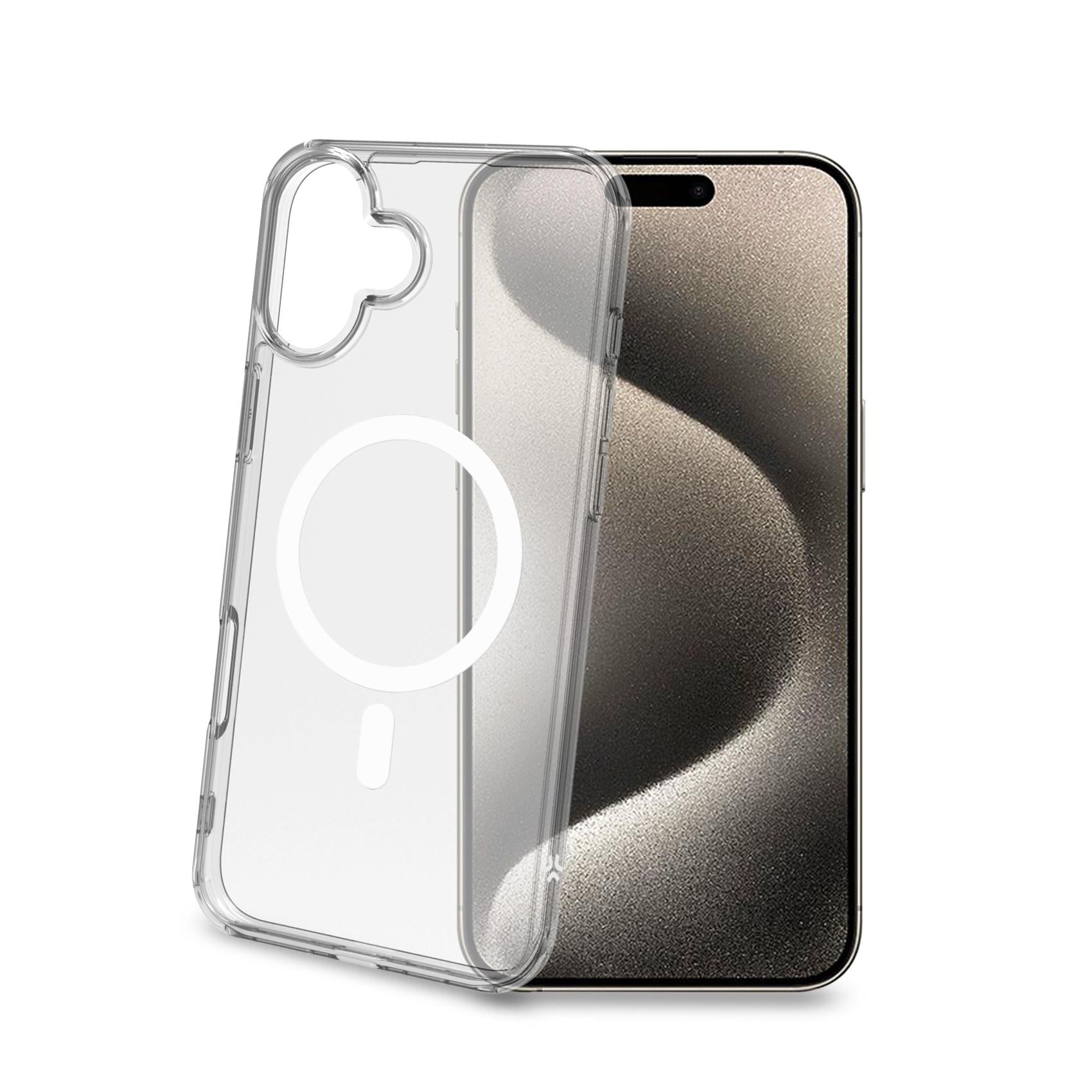 Celly GELSKINMAG - Apple iPhone 16 Plus WH Case