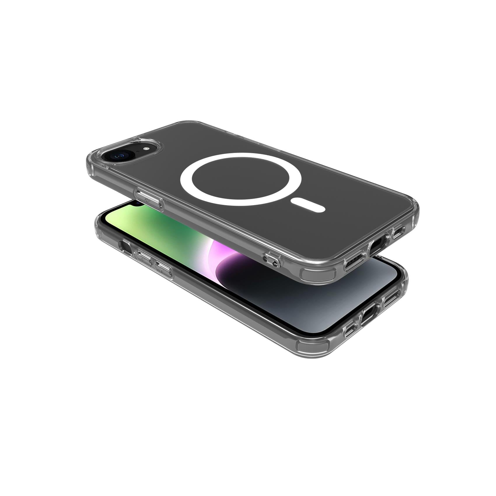 Celly GELSKINMAG iPhone 16E case White