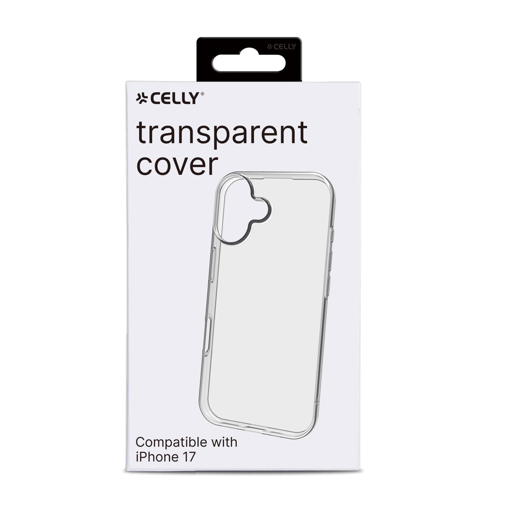Celly GELSKIN TPU COVER iPhone 17 Transparent