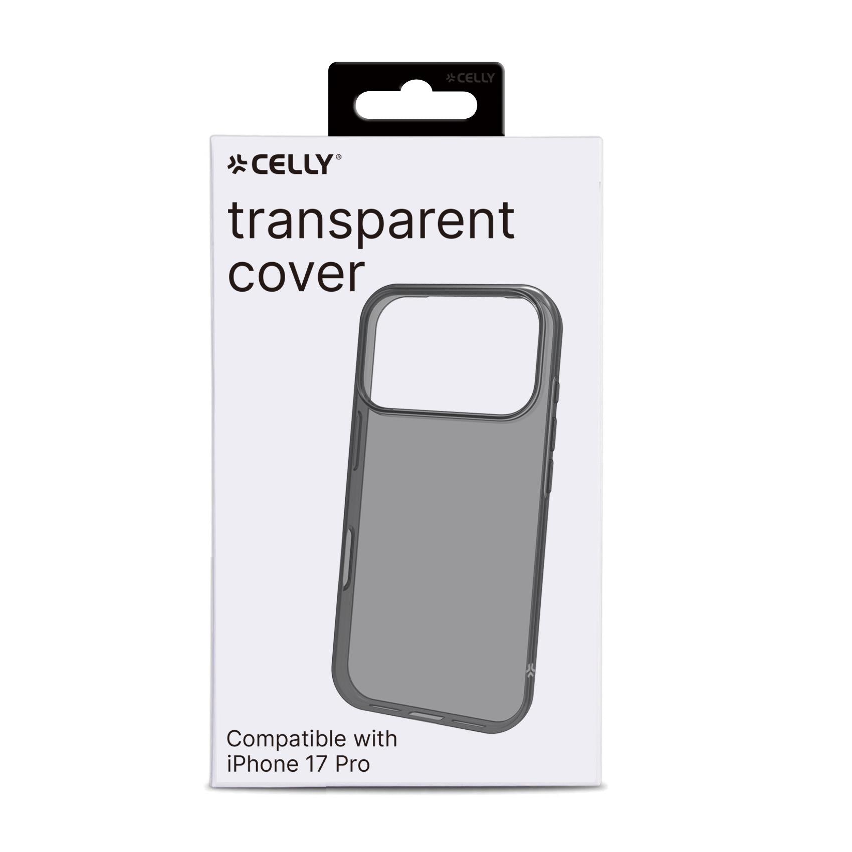 Celly GELSKIN TPU COVER iPhone 17 Pro Black