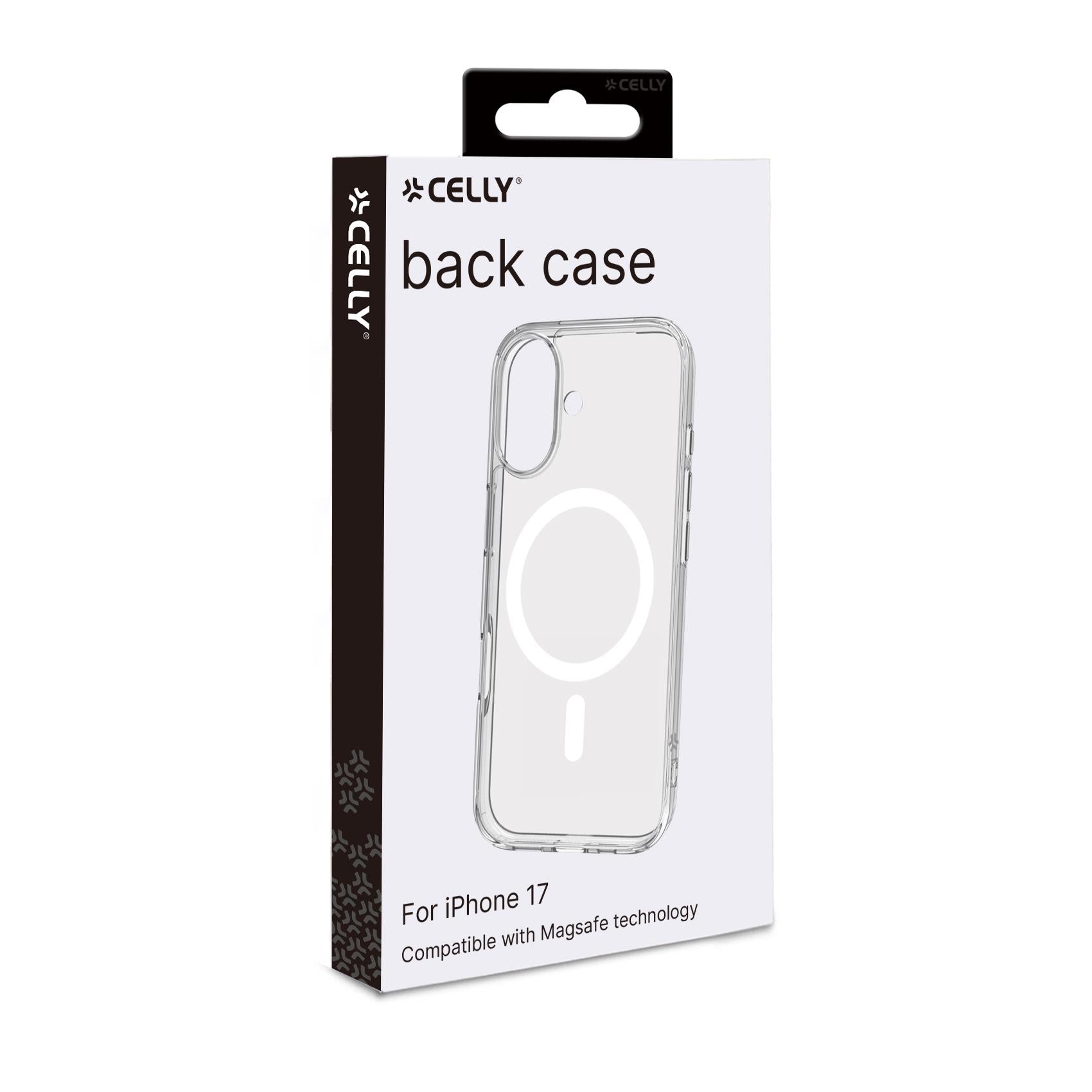 Celly GELSKINMAG iPhone 17 Case White