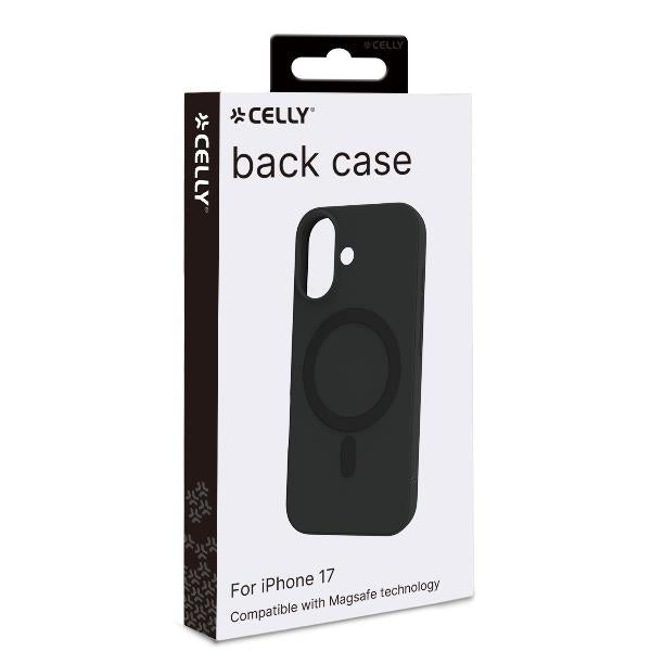 Celly CROMOMAG iPhone 17 Black Case