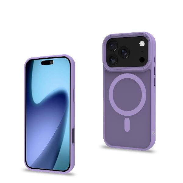 Celly MAGMATT iPhone 17 Pro Viola MagSafe Case