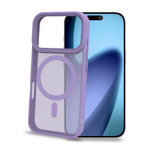 Celly MAGMATT iPhone 17 Pro Max Viola MagSafe Case