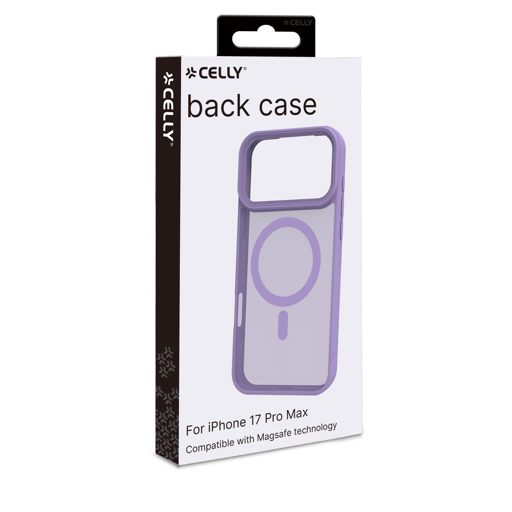 Celly MAGMATT iPhone 17 Pro Max Viola MagSafe Case
