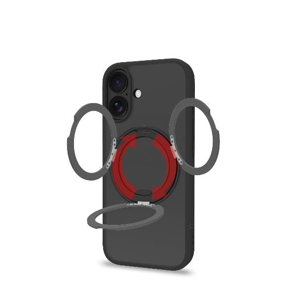 Celly MAGSTAND iPhone 17 Black MagSafe Case