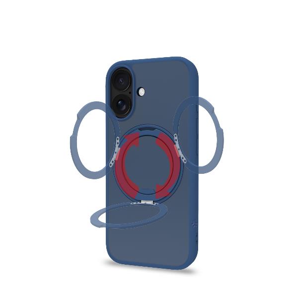 Celly MAGSTAND iPhone 17 Blue MagSafe Case
