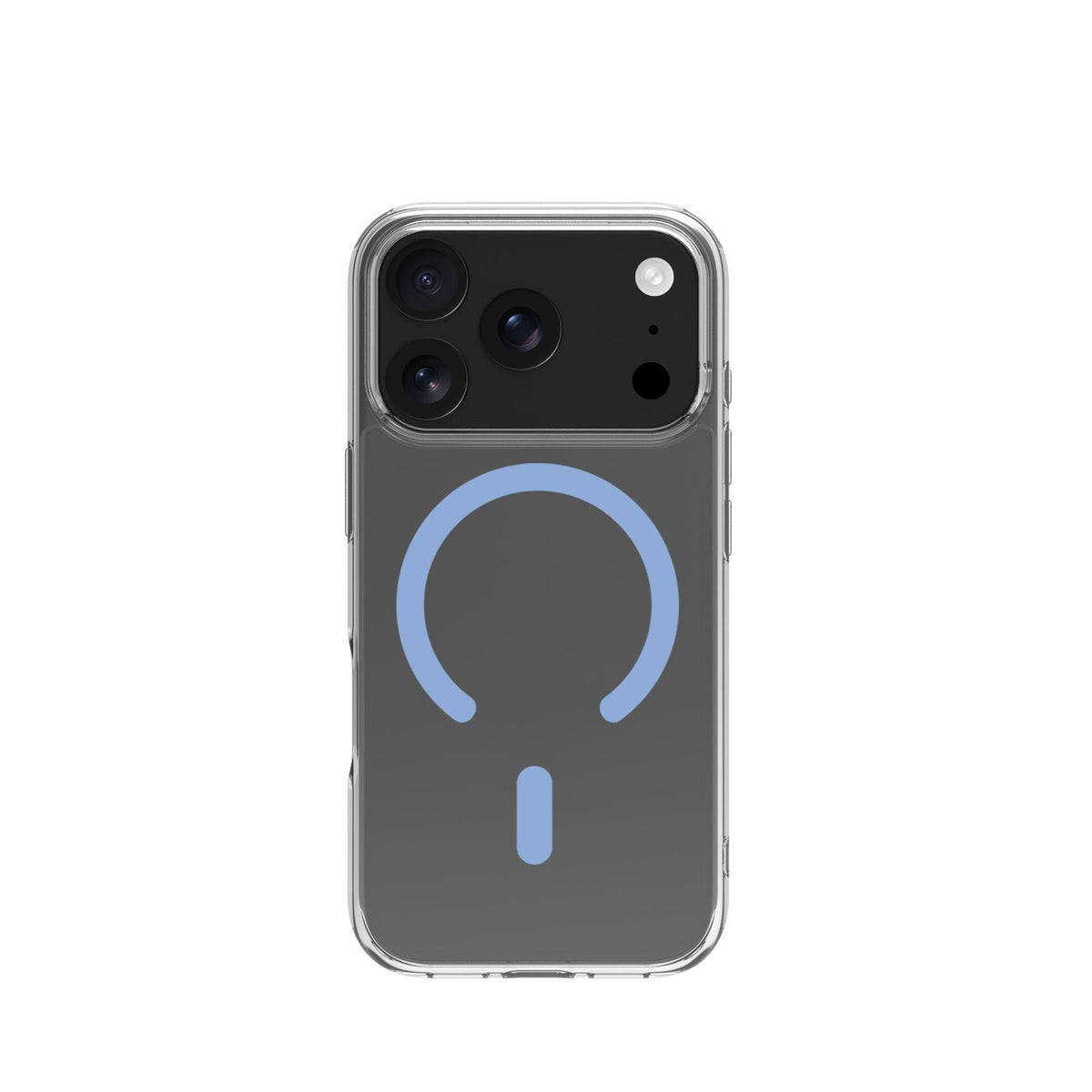Celly GELSKINMAG iPhone 18 Pro / 17 Pro Case LightBlue Transparent