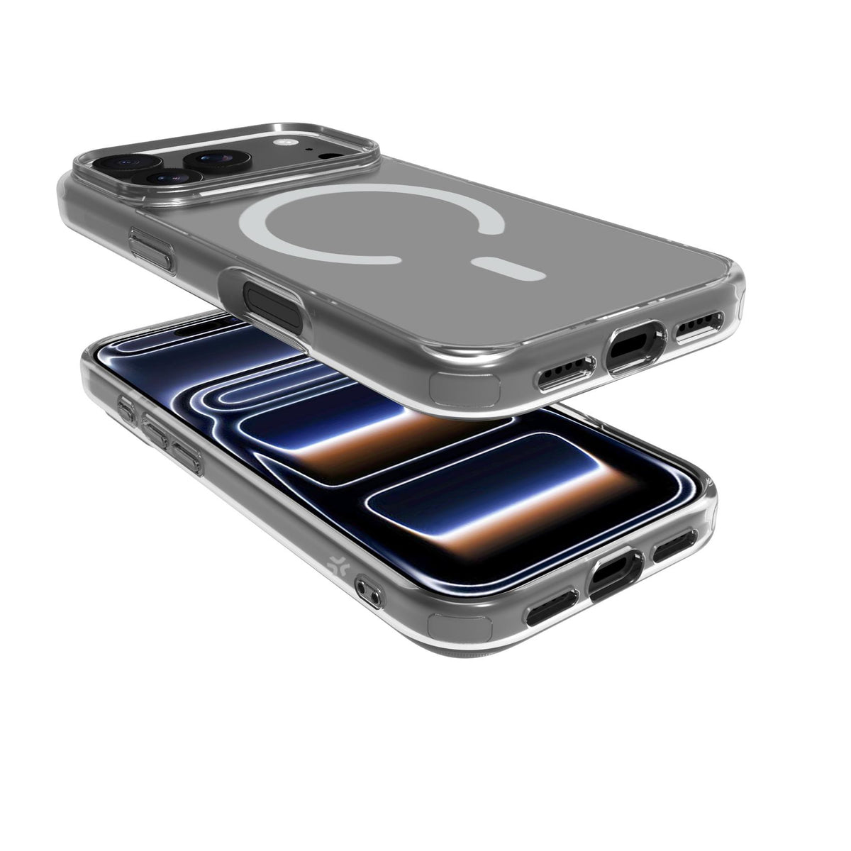 Celly GELSKINMAG iPhone 18 Pro / 17 Pro Case White Transparent