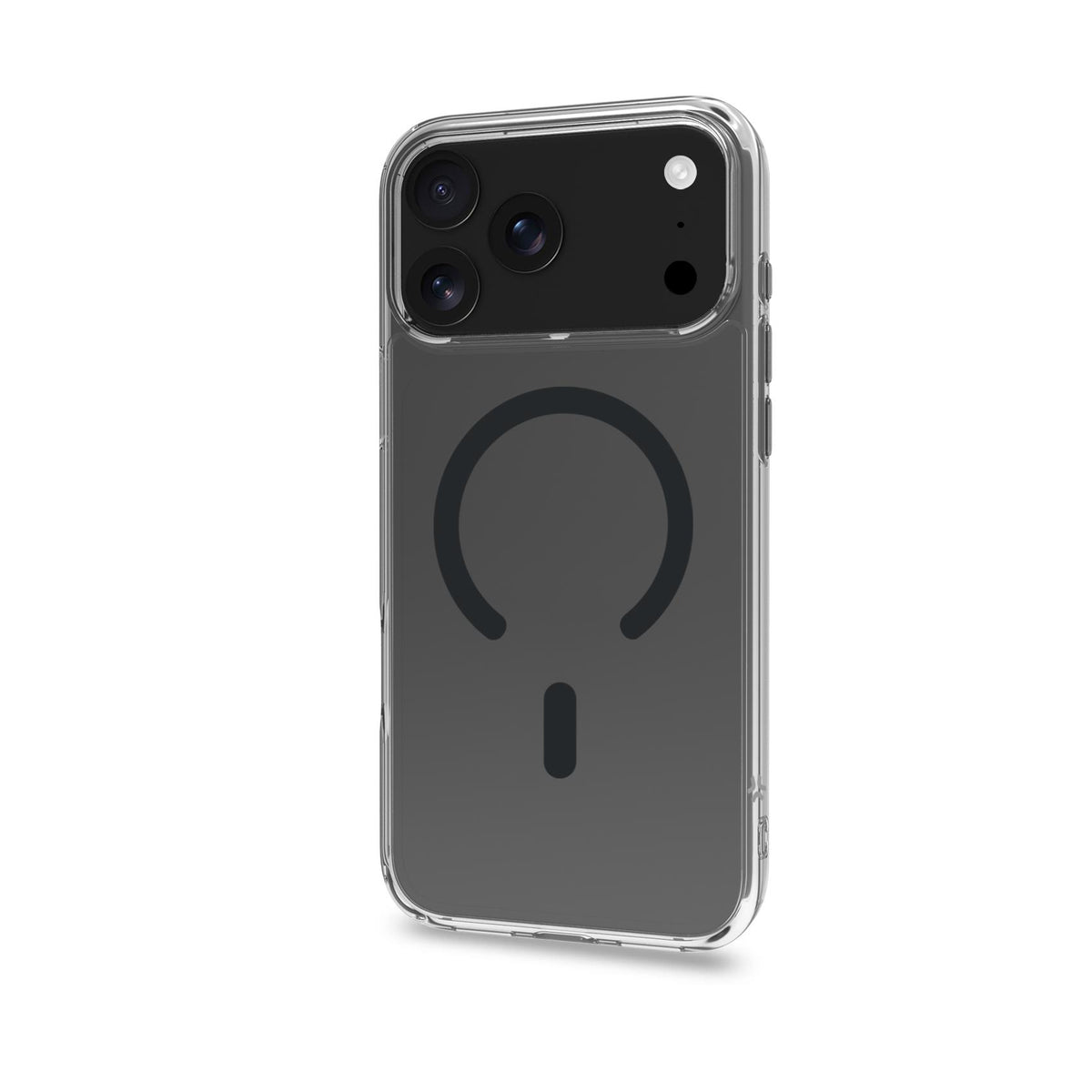 Celly GELSKINMAG iPhone 18 Pro Max / 17 Pro Max Case DarkGrey Transparent