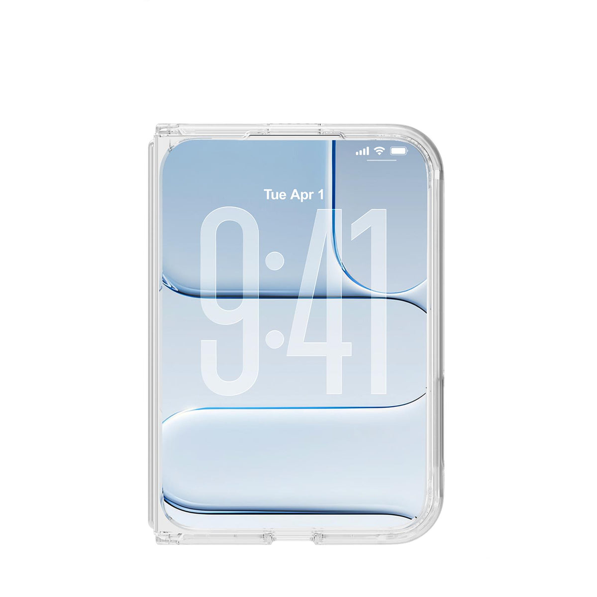Celly GELSKINMAG iPhone Duo Case Silver