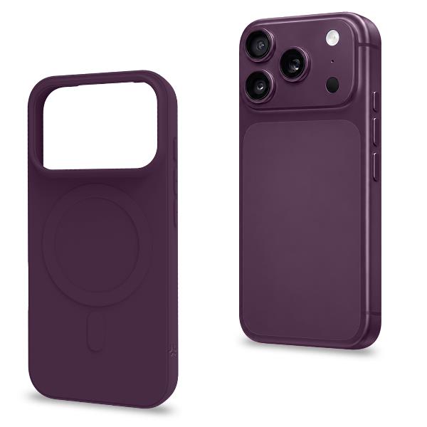 Celly CROMOMAG iPhone 18 Pro / iPhone 17 Pro Case Burgundy