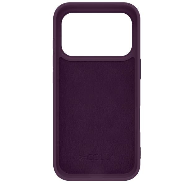 Celly CROMOMAG iPhone 18 Pro / iPhone 17 Pro Case Burgundy